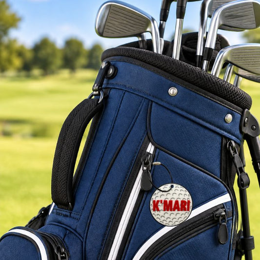 Golf Ball Bag Tag