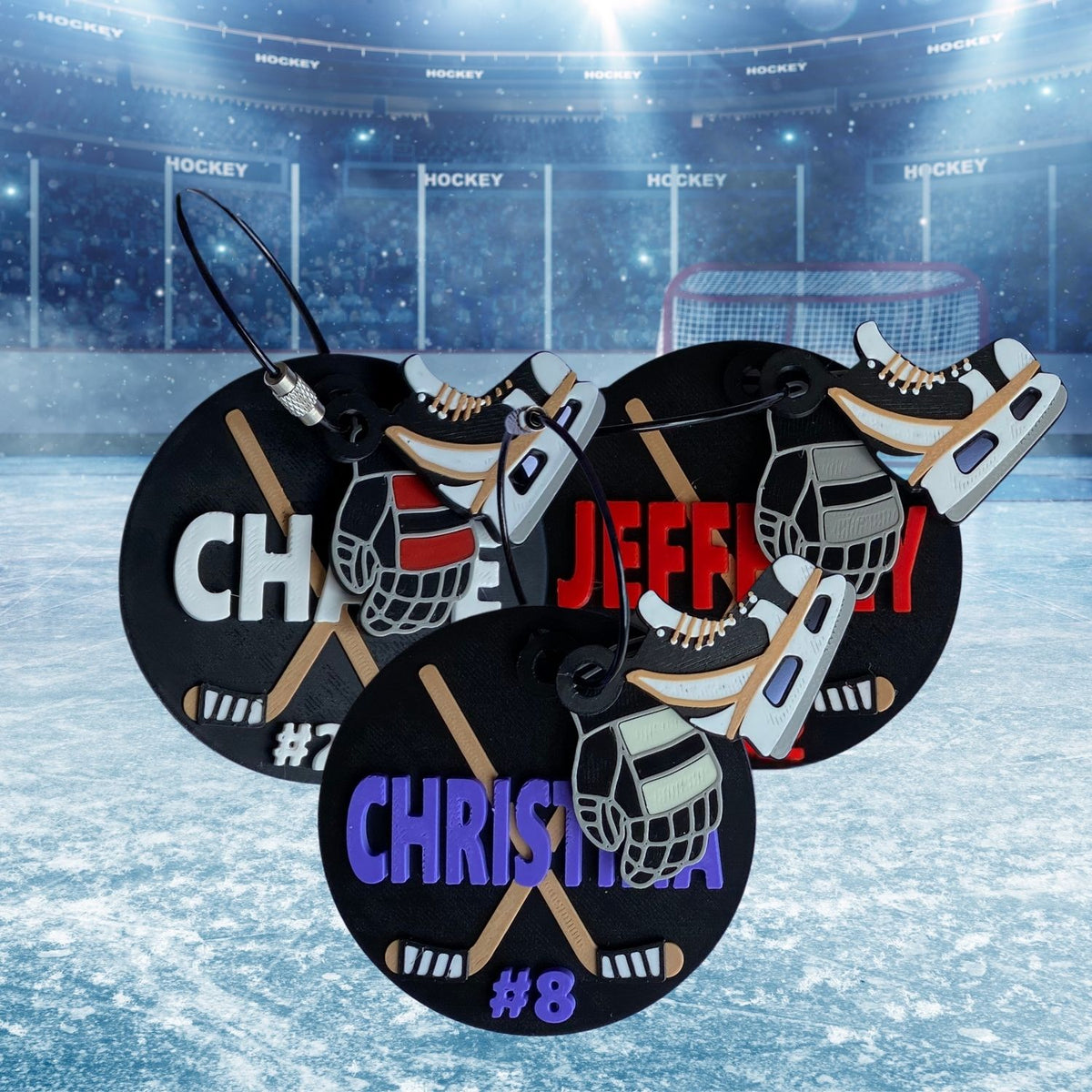 Hockey Bag Tag
