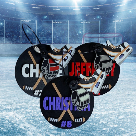 Hockey Bag Tag