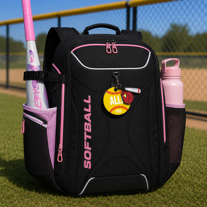 Softball Bag Tag