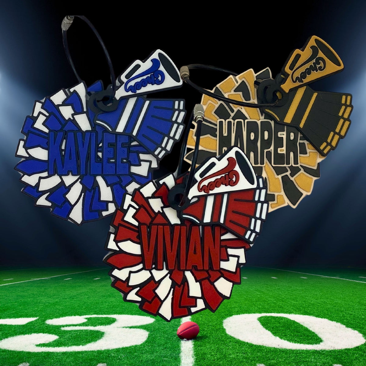 Cheerleading Bag Tag