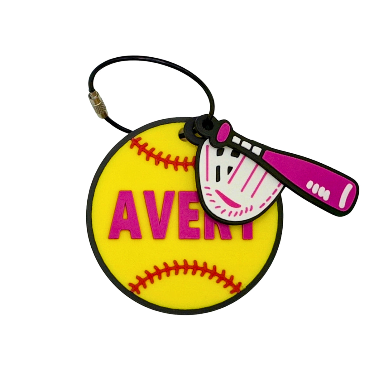 Softball Bag Tag