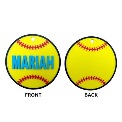 Softball Bag Tag