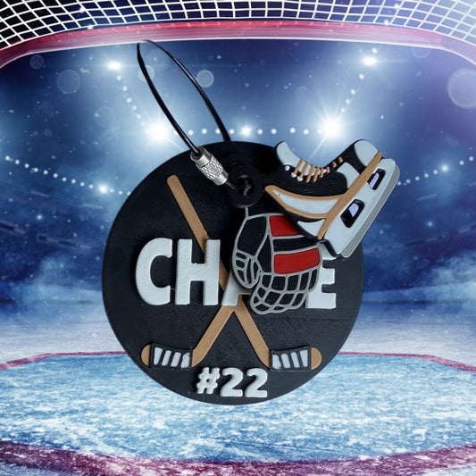 Hockey Bag Tag