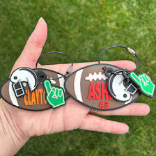 Football Bag Tag
