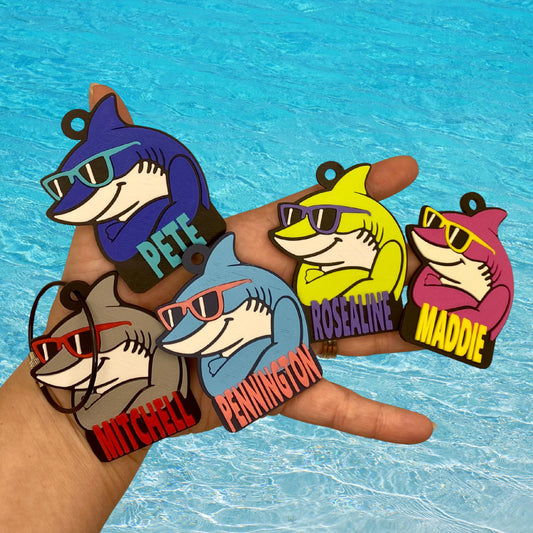 Shark Bag Tag