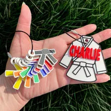 Martial Arts Bag Tag