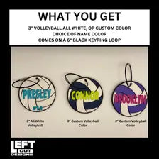 Volleyball Bag Tag